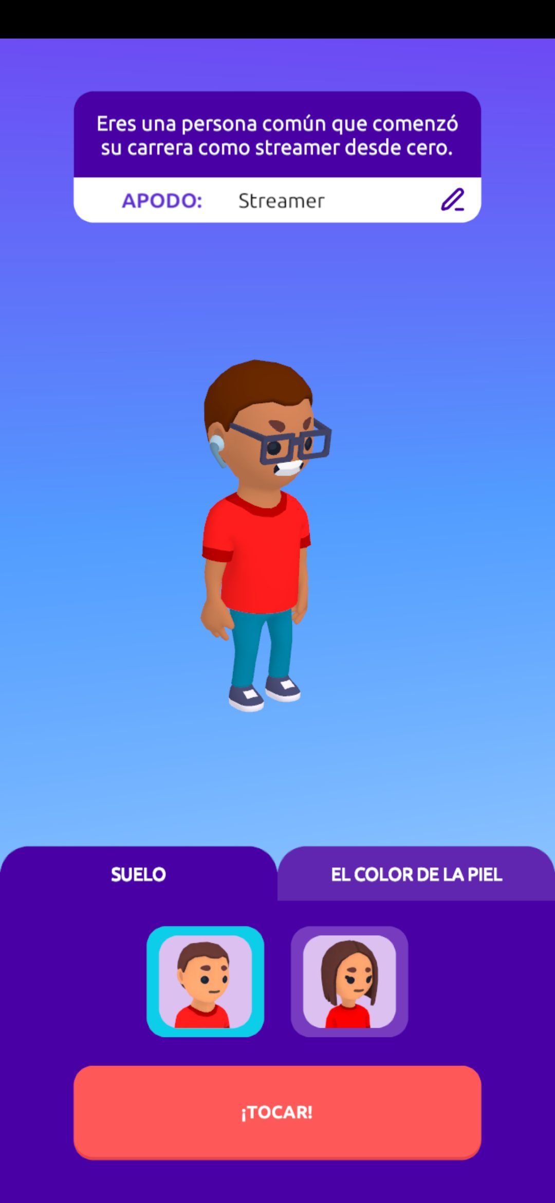 Idle Streamer, un juego de gestión para simular la vida de un streamer de videojuegos | juegosdegestion.com