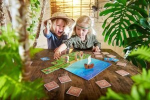 Cómo jugar al Karuba Junior, en UnJuegoDeMesa.Com