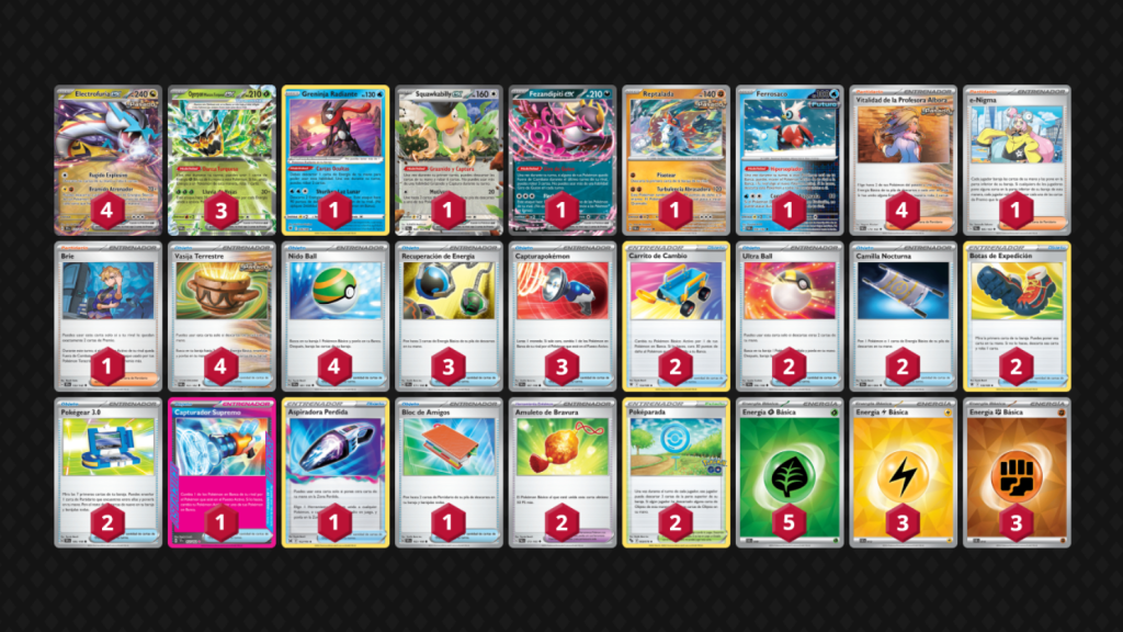 mazo raging bolt quinto mejor mazo pokemon enero 2025 UnJuegoDeMesa.com