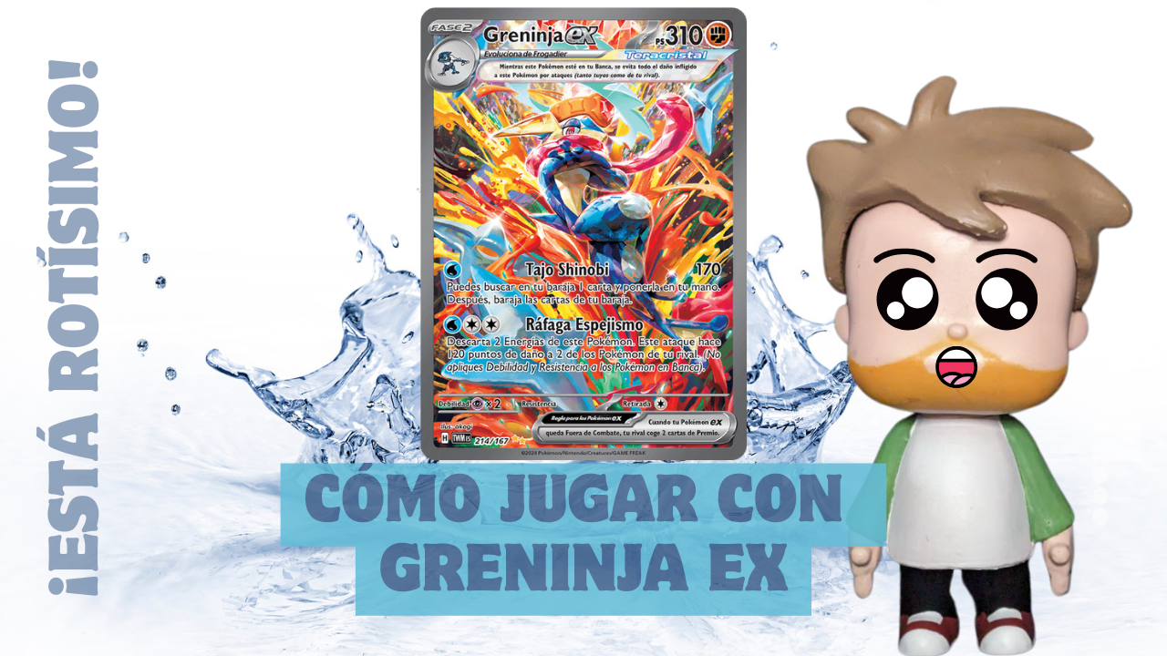 como jugar con greninja ex de mascarada crepuscular - El templo de sinnoh