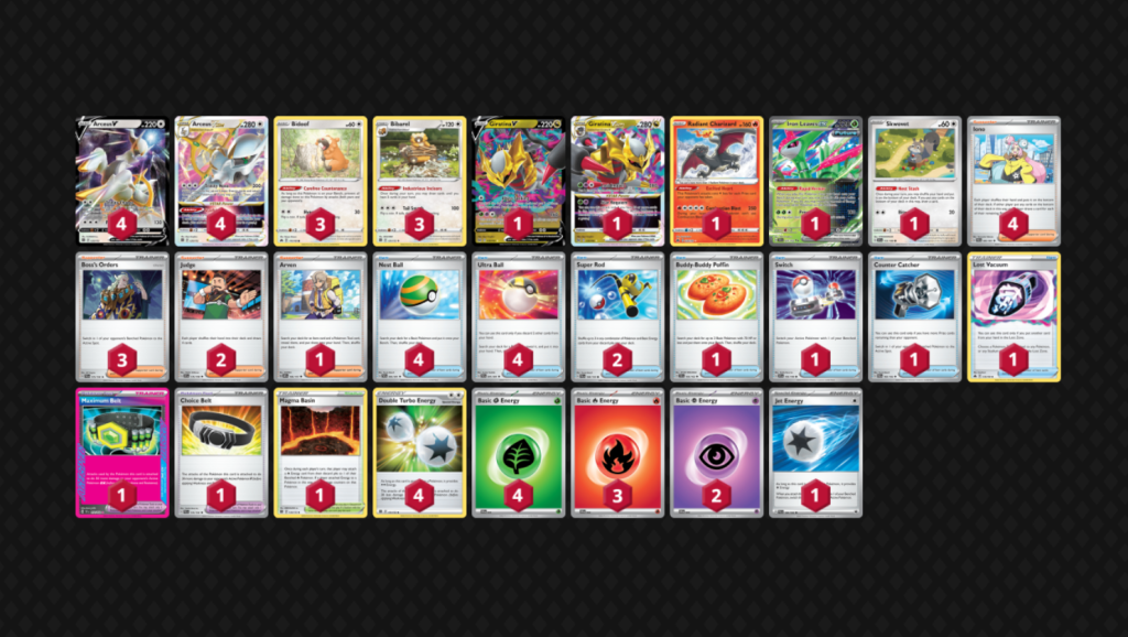 arceus mejor mazo pokemon junio 2024 UnJuegoDeMesa.com