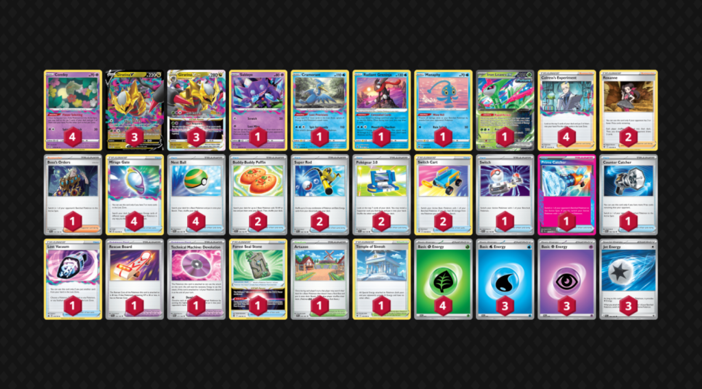 giratina lost box mejor baraja pokemon UnJuegoDeMesa.com